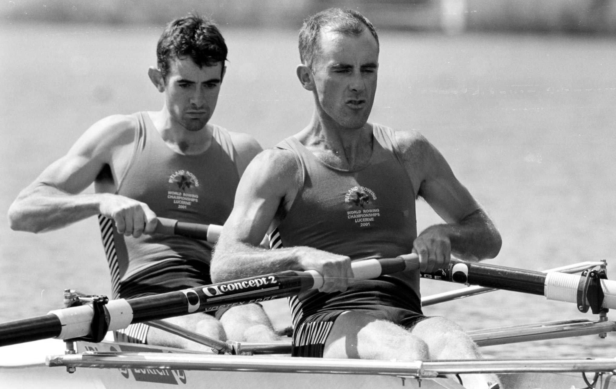 Mens pair rowing