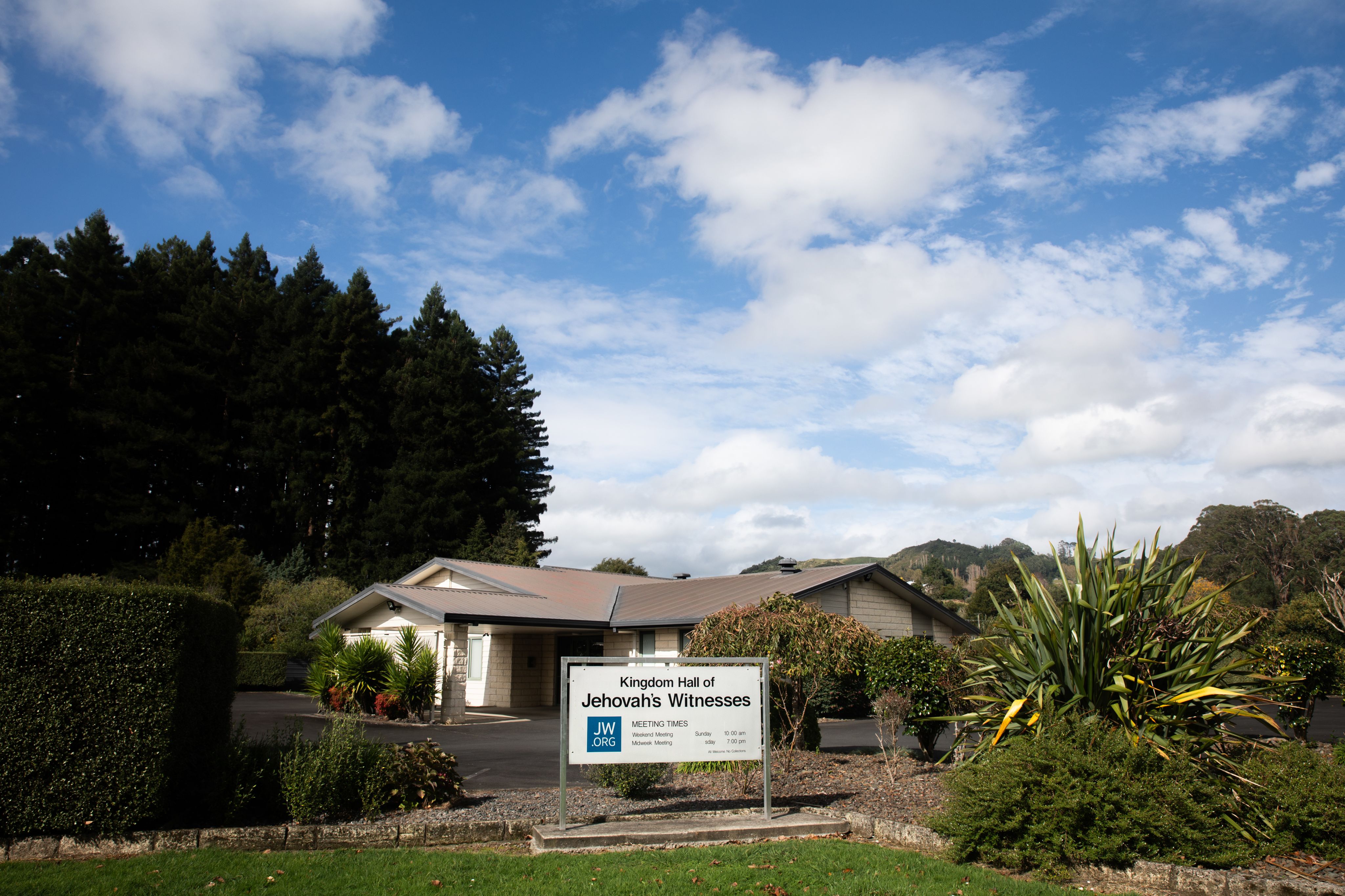 The Kingdom Hall of Jehovah's Witnesses in Te Kuiti